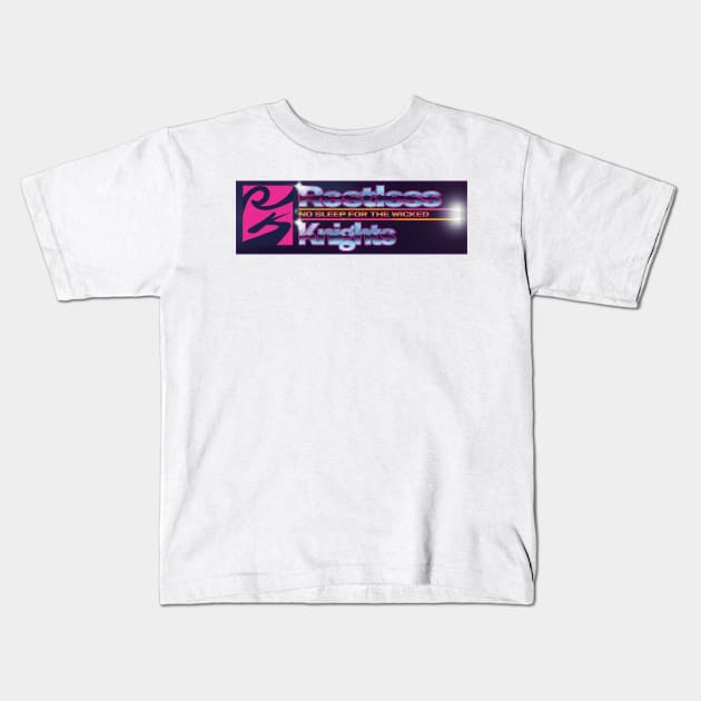 Restless Knights Touge Sport Kids T-Shirt by Jsaviour84